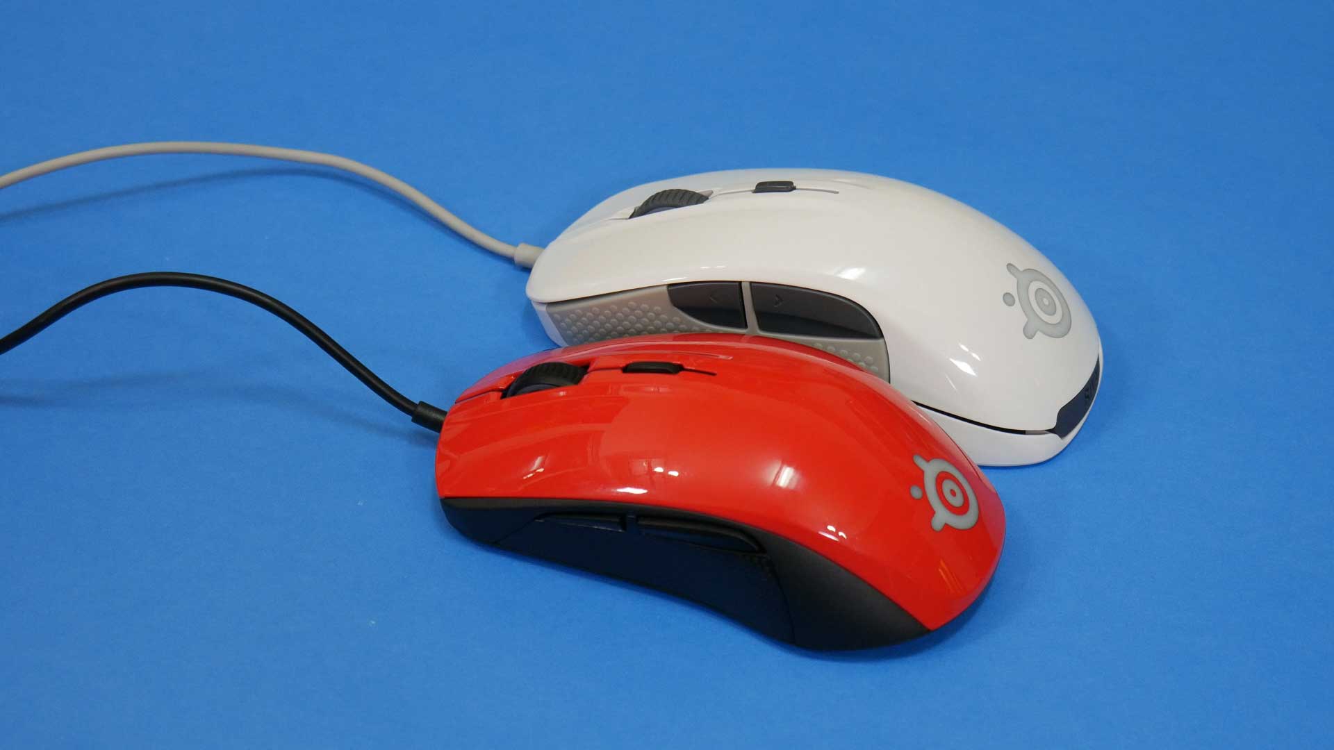 RIVAL 100 Series ファールカップ　サイズS レッド/シルバー SteelSeries Rival 100, Rival 300 gaming mouse, superior