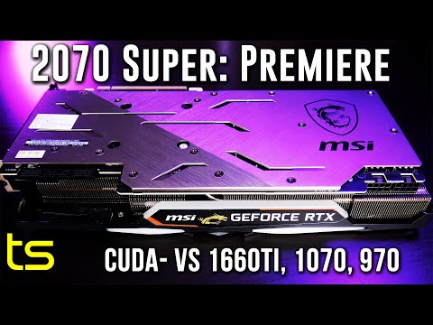 RTX 2070 Super, GTX 1660Ti crushing Premiere- Techspin benchmarks