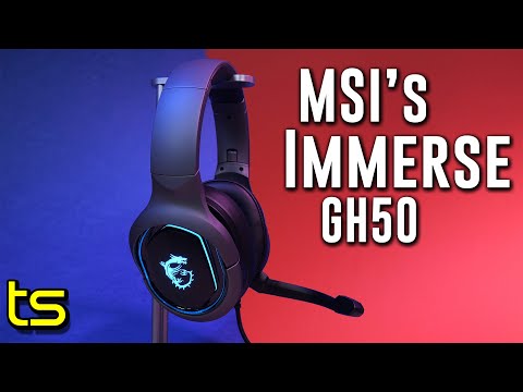UNEXPECTED performance: MSI Immerse GH50 headset delivers surround and bass!