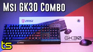 SENSATIONAL MSI Vigor GK30 gaming keyboard mouse combo