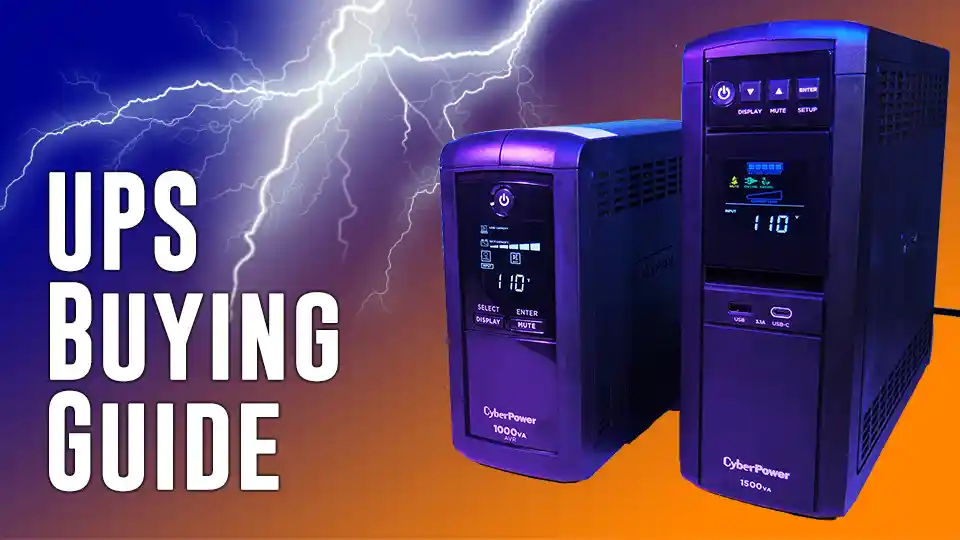You are currently viewing UPS BUYING GUIDE- 3 great Cyberpower UPS units Techspin stamina tested