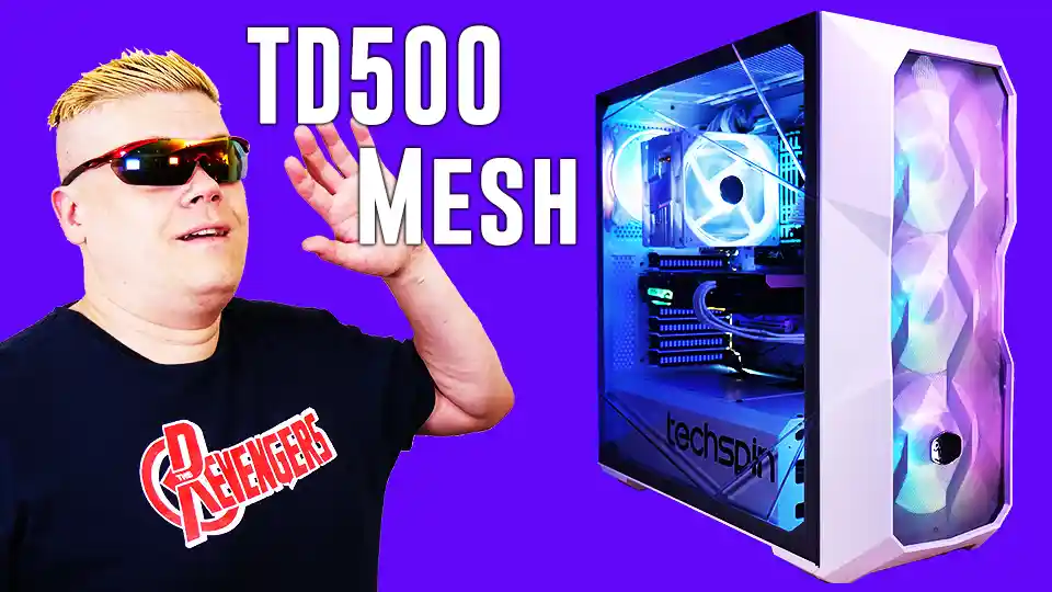 You are currently viewing Cooler Master TD500 Mesh: BLINDED by WHITE, great case, reviewed